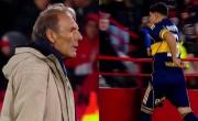 Papelón en Boca: la reacción de Merentiel tras el insólito cambio de Miguel Russo