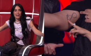 Un participante de La Voz Argentina se tatuó a Lali y la emocionó con la contundente historia detrás: Fui testigo