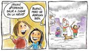 Calentitos, la tira de invierno, de Chelo Candia en el Voy