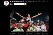 Desubicado y borrado: la chicana de Huracán a Boca por el escándalo de Chanchi Riquelme que no duró nada