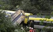 Descarriló un tren en Alemania, con un saldo de al menos tres muertos