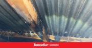 Una mala conexión eléctrica provocó un incendio