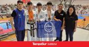 La delegación santacruceña cosechó cinco medallas en el Mundial de Taekwondo