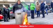 Gremios concentran en el Ministerio de Trabajo de Santa Cruz y movilizan al PAMI