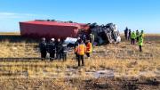 La triste despedida de la hija del camionero que murió en la tragedia de Santa Cruz: “ Ahora vos, papi”