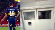 Tensión en el vestuario de Boca: Merentiel rompió una puerta tras la derrota con Huracán