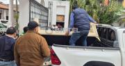 Retiran pertenencias de Silvana Mucarzel del Concejo de Santa Cruz de la Sierra en medio de disputa por curules