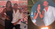 Antonela y Messi, sorprendidos por la ‘kiss cam’ de Coldplay