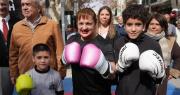 Una campeona en la peatonal: el día que “Locomotora” Oliveras sorprendió a San Juan