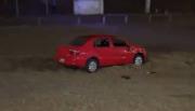Dos accidentes en menos de una hora: uno por esquivar un perro y otro contra un poste de luz