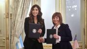 Kristi Noem, sobre el acuerdo para eliminar la visa a Estados Unidos: “Sería muy difícil que sea en menos de un año”