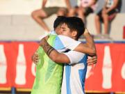 La Selección de Placente goleó al Alboraya Unión Deportiva de España y jugará la final del torneo de L'Alcudia
