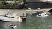 IMPACTANTE VIDEO: El dramático rescate de un Tesla que se hundió en un lago de Florida