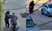VIDEO. Indignación en Plaza Malvinas por un robo a plena luz del día
