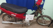Recuperaron en Caucete una motocicleta robada y buscan al responsable