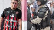 Le apuntó al rostro, disparó y lo dejó ciego de un ojo: las imágenes del prefecto que hirió a un hincha de Chacarita