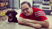 ¡El encuentro más esperado!: la mascota de Eduardo Rodríguez conoce a los nuevos integrantes de la familia