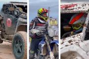 En video, así se vivió el rally Santiago Extremo en Villa Ojo de Agua
