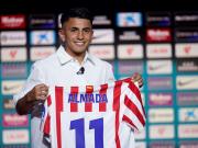 Thiago Almada tuvo su presentación oficial en el Atlético de Madrid: Era mi sueño jugar acá