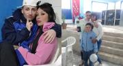 Se casaron en la cárcel, les dieron arresto domiciliario y todo terminó con un crimen frente a su hijo