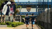 La polémica bandera que apareció en Boca Predio y expone a Miguel Ángel Russo
