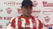 Brian Fernández denunció un apriete de la barra de Talleres de Escalada