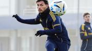 Boca volvió a las prácticas con Russo y los jugadores en observación