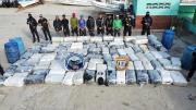 Operación conjunta logra la incautación de más de 3 toneladas de marihuana en Falcón