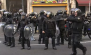 Desmedido operativo: balas de goma y detenidos en la marcha de jubilados