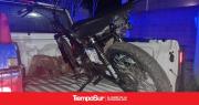 Tres detenidos por desarmar una moto