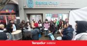 ADOSAC marchó al CPE en el tercer día del paro de 72 horas