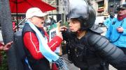 Marcha de jubilados: enfrentamientos y cinco detenidos en el Congreso