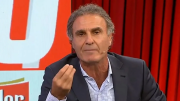 Oscar Ruggeri opinó sobre la decisión de marginar a Rojo y el cambio de Merentiel