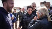 Mendoza, Otermín y Tignanelli, en jornada de puesta en valor de “El Potrero de D10S”
