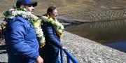 Luis Arce entrega obras por 76,5 millones de bolivianos en Pucarani