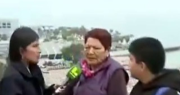 “Nunca había visto un tsunami”: la insólita respuesta de una peruana que llevó a su nieto a la costa