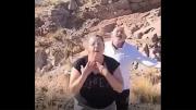 Multa millonaria y tareas comunitarias para los turistas que pintaron rocas en Mendoza