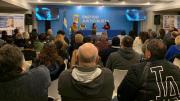 Homenaje a Eva Perón en la sede del PJ