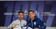 Sebastián Lomónaco firmó su contrato y fue presentado en Gimnasia