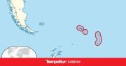 Reportan que sismo de 5.6 sacudió a Islas Sandwich del Sur, en el océano Atlántico