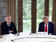 Trump amenazó con trabas comerciales a un país que planea reconocer al Estado de Palestina