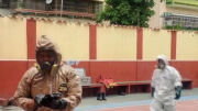 Reportan derrame de sustancias inflamables en el Colegio Las Acacias este 30 de julio: no había niños en el centro