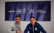 Lomónaco se entrenó y fue presentado