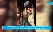 VIDEO. Estamos vivas, en shock: les dispararon a dos influencers en feroz ataque de motochorros en Mar del Plata