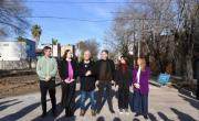 Alak y Resa inauguran obra hidráulica en Ringuelet
