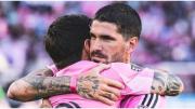 En el debut de Rodrigo De Paul, Inter Miami le ganó 2-1 al Atlas de México