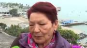 Perú: una abuela llevó a su nieto a la costa del Pacífico para “conocer el tsunami”