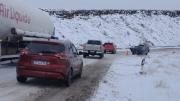Rutas bajo nieve en Neuquén: ¿cuáles son los tramos afectados por el alerta de este jueves?