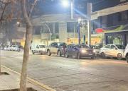 Choque en cadena en pleno centro de Cipolletti: cuatro autos involucrados