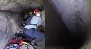 EN VIDEO: El increíble rescate de un hombre que había sido arrastrado por sistema colector de aguas servidas a la altura de Los Caobos